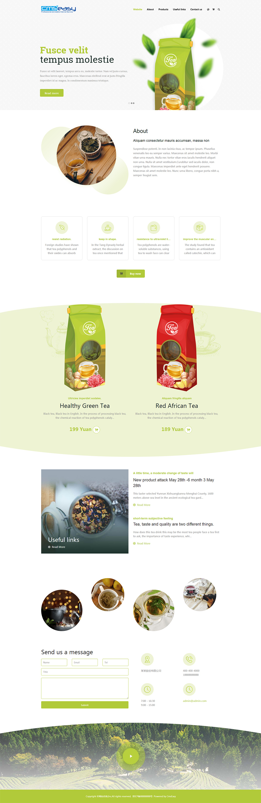 外贸网站模板_高端营养品网站模板_响应式网站模板